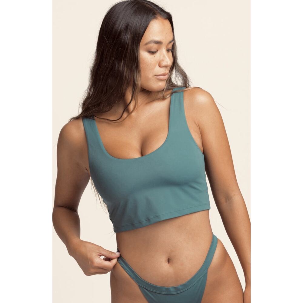 Jolyn Bikini XL Swimsuit Mira/Marina Aqua Oasis Performance Swimwear Eryn Krouse
